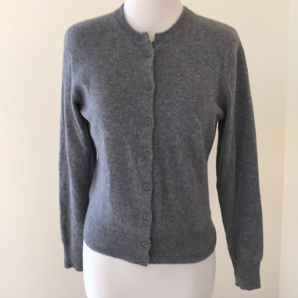 Patagonia Sweaters | Patagonia Small Cashmere Wool Grey Cardigan . | Color: Gray | Size: S | Pm-39807485's Closet